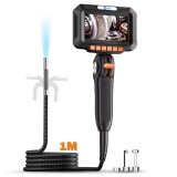 Cumpara ieftin Camera Inspectie Auto Industriala iUni VSP43-D, Rotativa la 180&deg;, Control Joystick, Ecran IPS 4.3&quot;, Lungime Cablu 1M, 1080P, 8 LED-uri ajustabile, Len