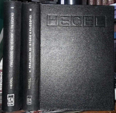 G.W.F.Hegel-Prelegeri de istorie a filozofiei-2 volume foto