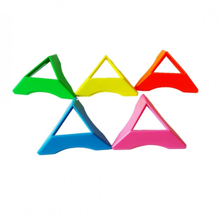 Set 10 Suporti universali pentru cuburi, toate marcile si dimensiunile Magic Cub, Multicolor, 436CUB-1