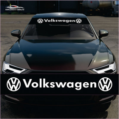 Parasolar Volkswagen &amp;ndash; Stickere Auto foto