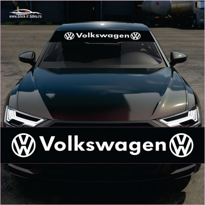 Parasolar Volkswagen &ndash; Stickere Auto