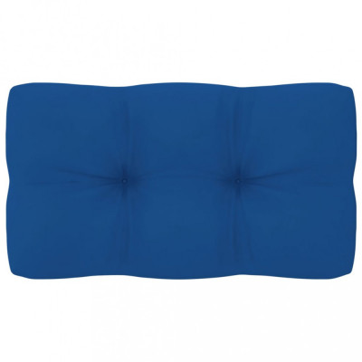 Pernă canapea din paleți, albastru regal, 70 x 40 x 10 cm foto