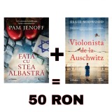 ☆PACHET 2 CĂRȚI Ellie Midwood(Violonista de la Auschwitz)+Pam Jenoff(Fata cu stea albastră)