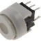 Comutator Tastatură DPDT Alb LED THT