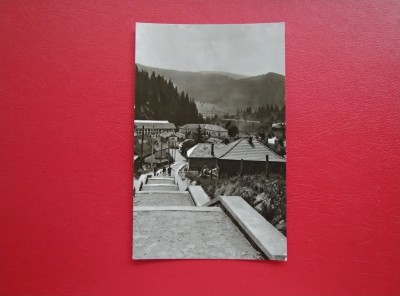 CARTE POSTALA - RSR - BORSEC - VEDERE SPRE DEPRESIUNEA BORSECULUI foto