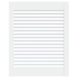 Cumpara ieftin Usa de dulap design lambriu, alb, 61,5x49,4 cm, lemn masiv pin
