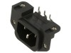 Conector alimentare AC soclu tată 10A 250V IEC 60320 GSP1
