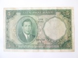 Cumpara ieftin Rara! Indochina(Vietnam,Laos,Cambodgia) 5 Piastres 1953,bancnota din imagini la cel mai mic pret