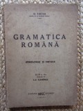 Gramatica romana - H. Tiktin// 1945