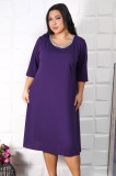 Cumpara ieftin Rochie Eleganta Sandra Mov - 48Marimea, Yves