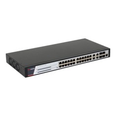 Switch 24 porturi PoE 1000Mbps, 370W, 4 porturi RJ45/SFPGigabit combo, management - HIKVISION DS-3E2528P