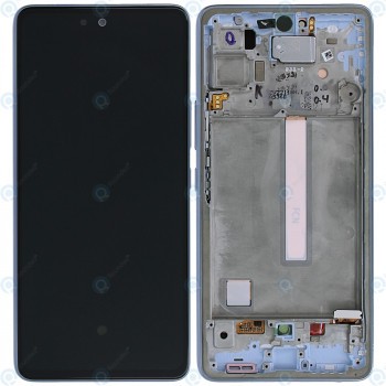 Samsung Galaxy A53 5G (SM-A536B) Unitate de afișare completă albastru deschis GH82-28025C GH82-28024C foto