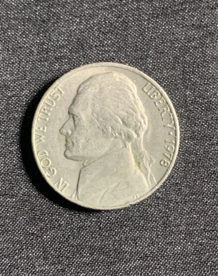 Moneda five cents 1978 USA foto