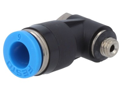 Conector push-in 90&amp;deg; 6mm M5 foto
