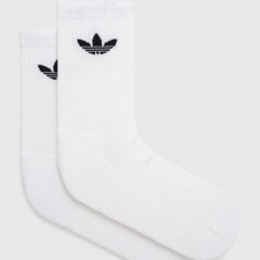 adidas Originals șosete 6-pack culoarea alb IJ5619