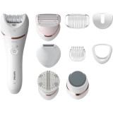 Cumpara ieftin Philips Epilator Series 8000 BRE740/10 Wet &amp; Dry epilator pentru femei BRE740/10 1 buc