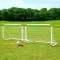 Set 2 porti de fotbal , cu o minge si o pompa de umflat, pentru exterior, + 3 ani , ATS