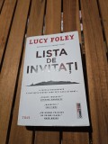 Carte Lista de invitati - Lucy Foley, 2021, Editura Trei, 382 pagini, coperta brosata