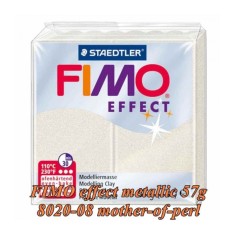 FIMO Effect 57g Alb murdar bej Metallic