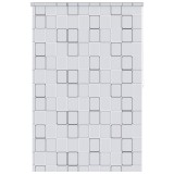 Cumpara ieftin Jaluzea roleta de dus, model patrate, 140x240 cm