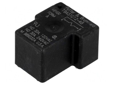 Releu Electromagnetic SPST-NO 48VDC 30A T9A foto