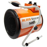 Ruris Vulcano 500 - Tun de caldura electric 5 kW 411 m3/h 3 trepte trifazat