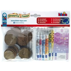 Set joc de rol - Bancnote, monede Euro si chitante
