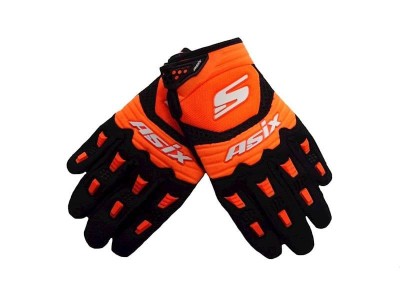 Manusi enduro/atv/cross Asix AS3 Senior, culoare portocaliu, marime S Cod Produs: MX_NEW MRSLL-948 foto