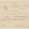 Transilvania 1861 plic Tarnaveni - Tg.-Mures scrisoare inclusa