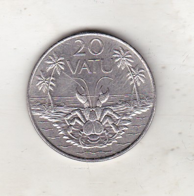 bnk mnd Vanuatu 20 vatu 1999 foto