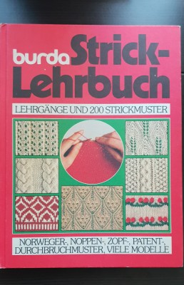 BURDA STRICK-LEHRBUCH - 200 modele croșetat /tricotaje (limba germană) foto