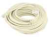 Cablul de rețea U/UTP 6 litat CCA PVC alb 20m 26AWG, Lanberg