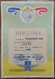 Diploma Evidentiat in Munca 1974