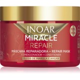 INOAR Miracle Repair masca pentru regenerare pentru păr uscat și deteriorat 250 g