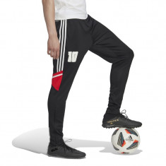 Lionel Messi pantaloni de fotbal pentru bărbați Track black - XL