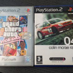 JOC PS2:GTA VICE CITY+COLIN MCRAE RALLY.CITITI CU ATENTIE TOATA DESCRIEREA!