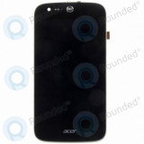 Acer Liquid M330, Liquid Z330 Capacul frontal al modulului de afișare+lcd+digitizer negru