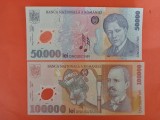 Bancnote 50000 lei + 100000 lei 2001(2001) - aUNC+++ -> UNC