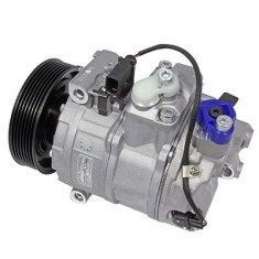 Compresor aer conditionat Audi A8 (D3), 10.2002-05.2006, motorizare 4.2 V8, benzina, rola curea 115 mm, 7 caneluri, de tip Denso: 7SEU16C