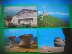 HOPCT LOT 3122 BUSTENI -PRAHOVA- 4 CARTI POSTALE-CIRCULATE