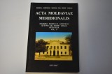 Acta Moldaviae Meridionalis - Anuarul Muzeului &quot;Stefan cel Mare&quot; Vaslui vol II