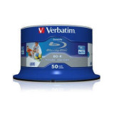 Mediu optic Verbatim BD-R SL Datalife 25GB 6x 50 bucati
