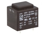Transformator &Icirc;ncapsulat 3VA 230V 6V PCB