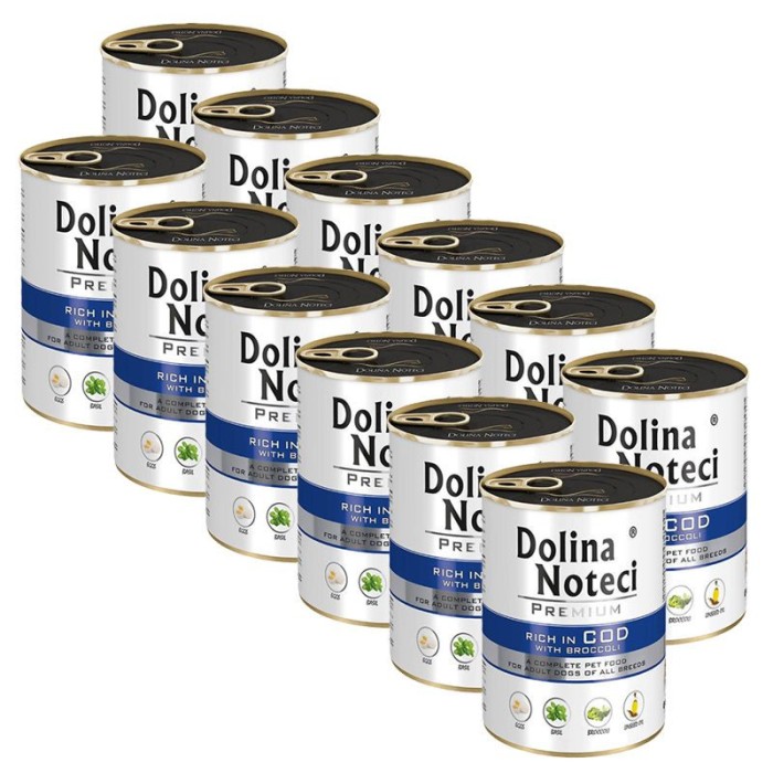 Dolina Noteci Premium Rich In Cod with Broccoli 12 x 400 g