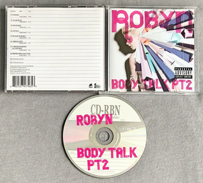 Robyn - Body Talk Pt. 2 (2010) CD