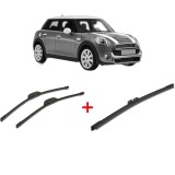 Cumpara ieftin Set 3 stergatoare MINI (F55) 2013-2017, pentru parbriz si luneta, Bosch Aerotwin