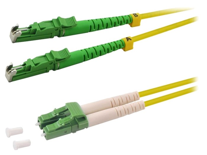 Cablu patch cord fibră OS2 duplex