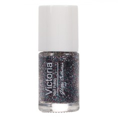 Lac de Unghii, Victoria, Glitter Collection, Multicolor, Capacitate 6ml foto