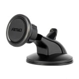 Suport auto magnetic pentru telefon cu ventuza, rotire 360, AMiO