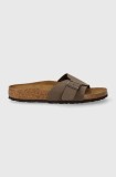 Birkenstock papuci Catalina femei, culoarea maro, 1026510